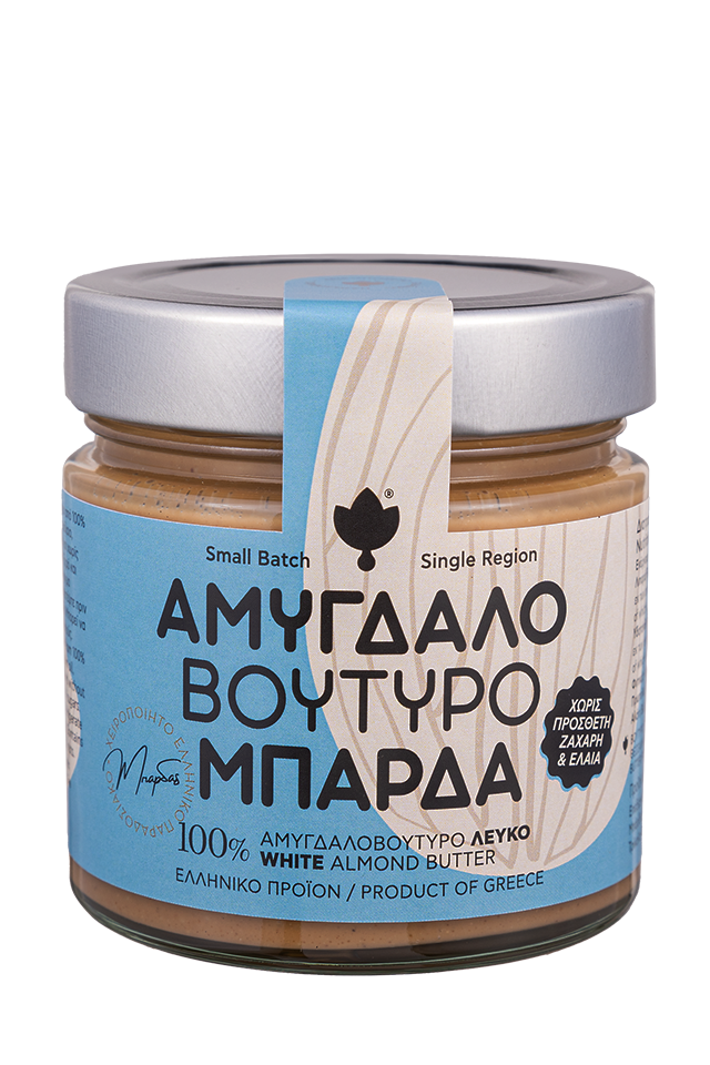 Αμυγδαλοβουτυρο Λευκο 220gr Μπαρδας